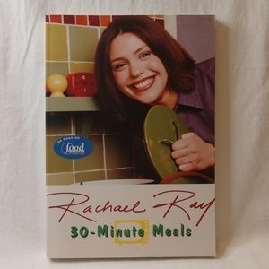 Vintage Rachel Ray Cookbook 30 Minute Meals As seen on the Food Network
